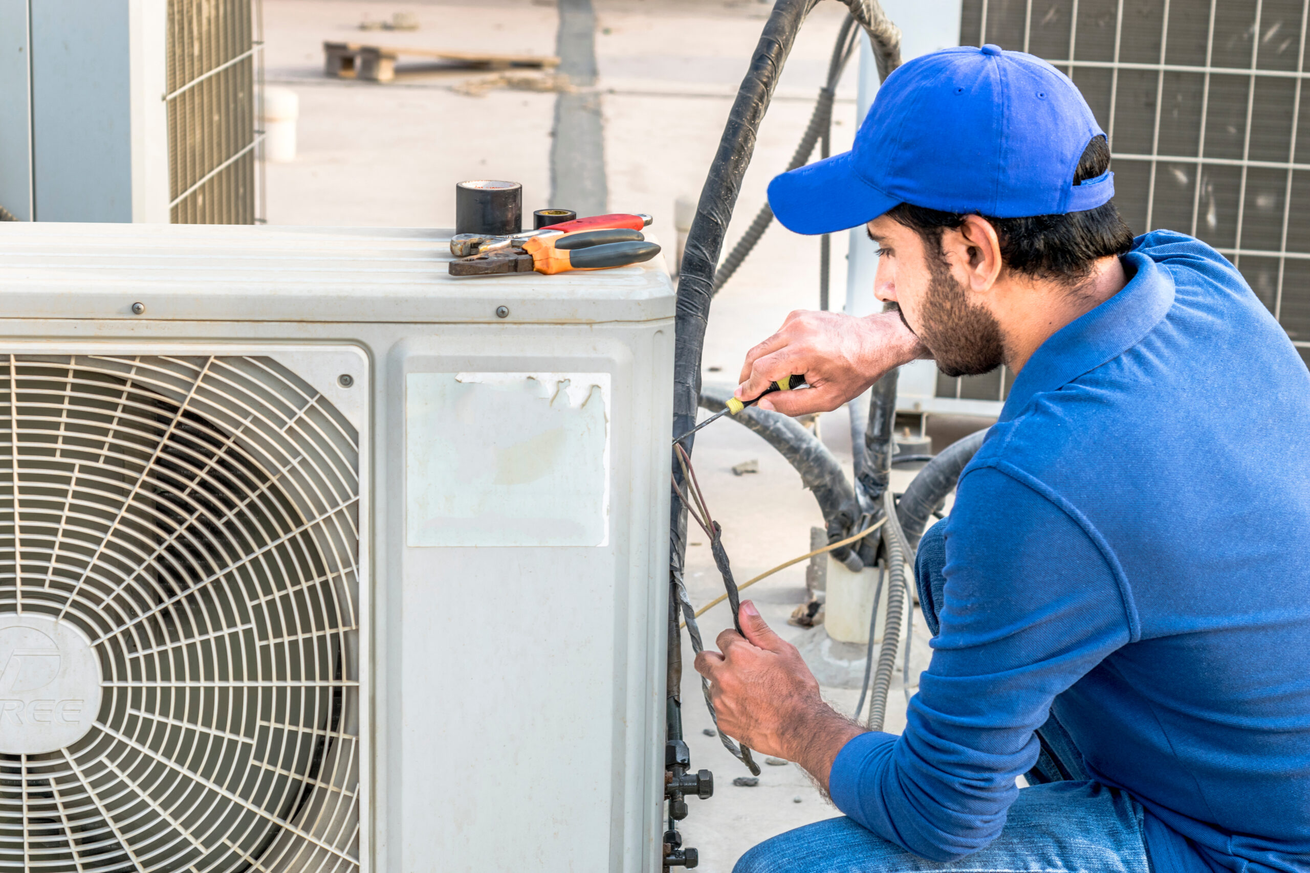 Air Conditioner Back